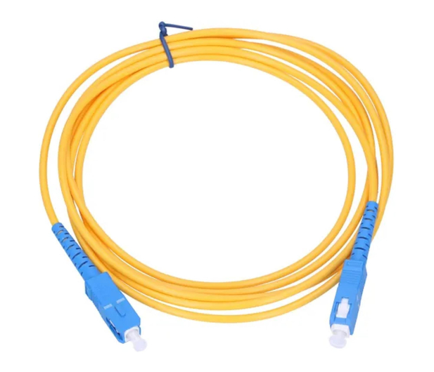 ExtraLink SC/UPC-SC/UPC Patchcord Jednomodowy Simplex G.657A1 3mm 1m - 1543567 - zdjęcie